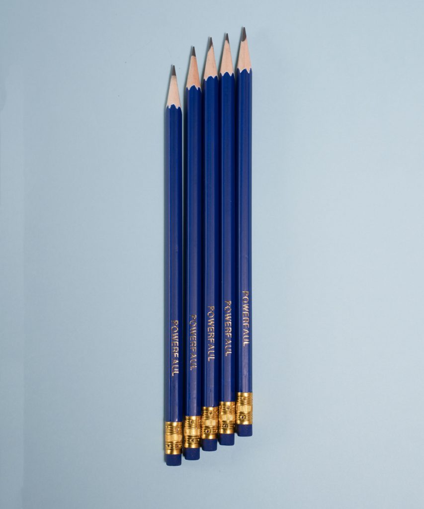 Bleistift "powerfaul" von Klunkar